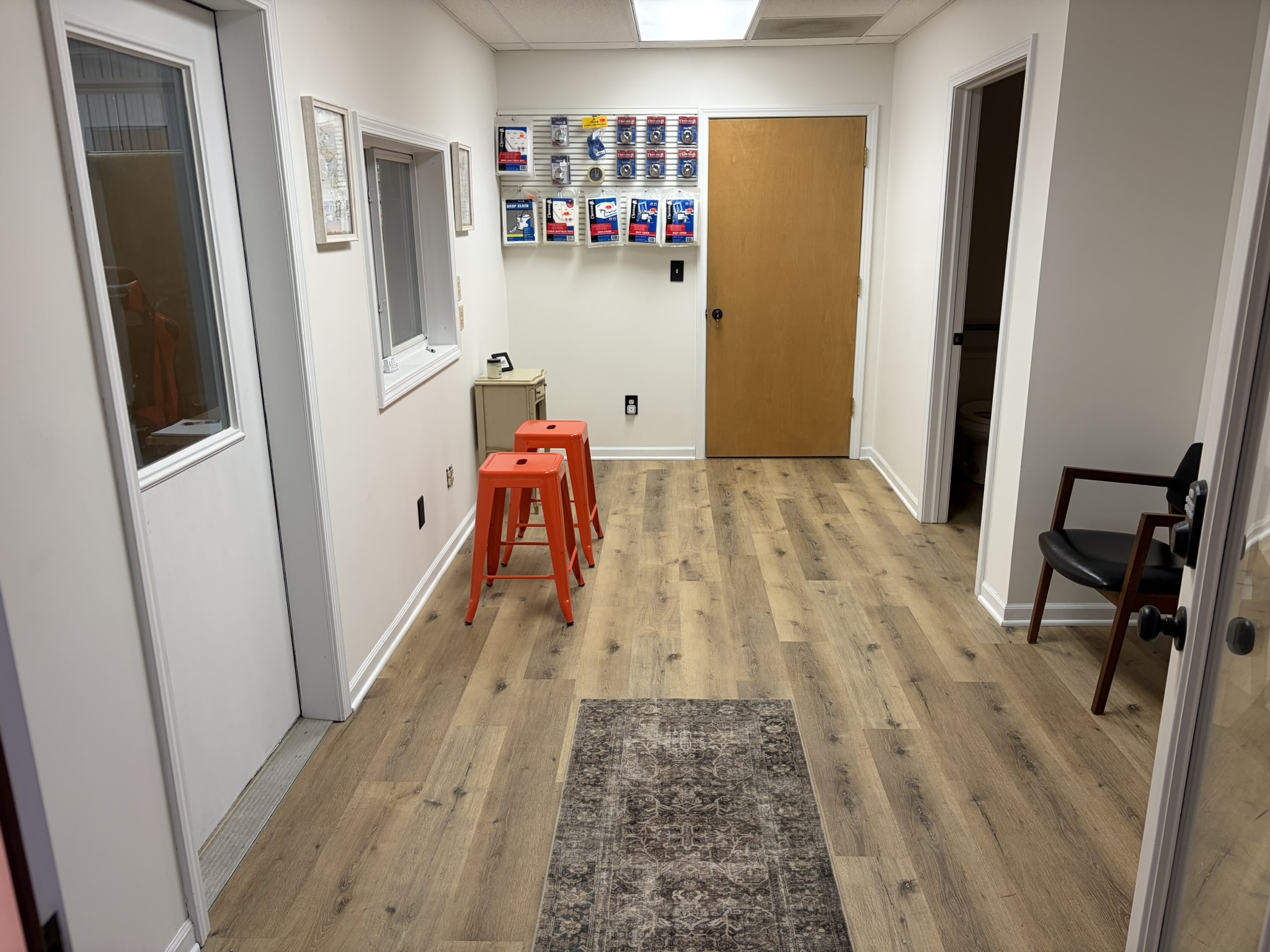 Interior remodeling project