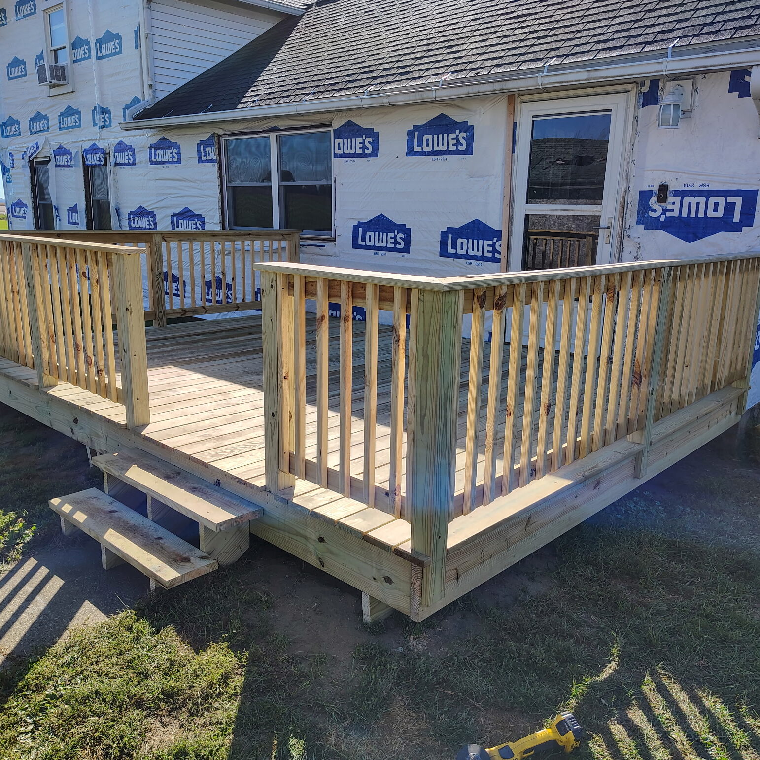 Custom deck construction in Southeast Michigan