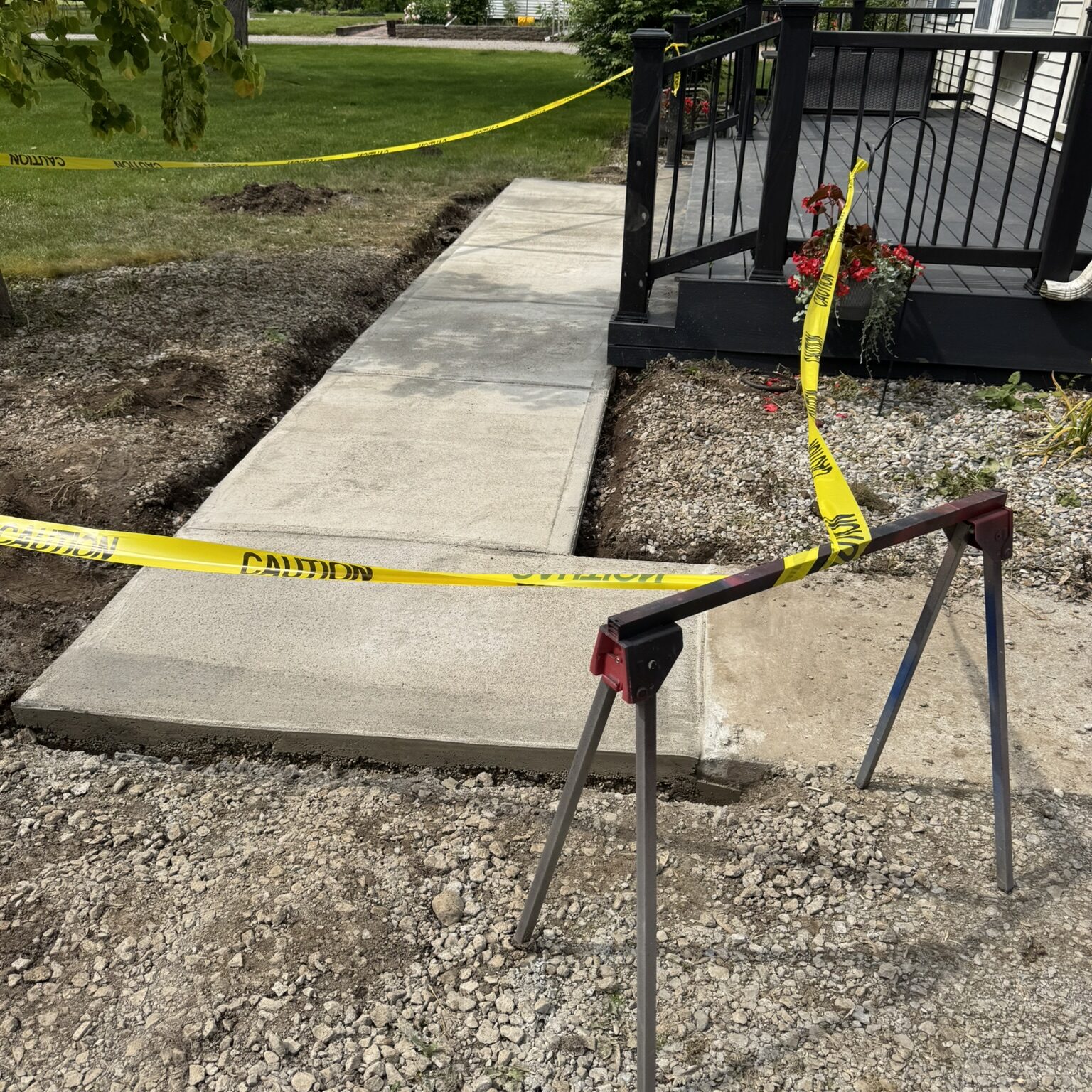 Concrete slab installation in Southeast Michigan